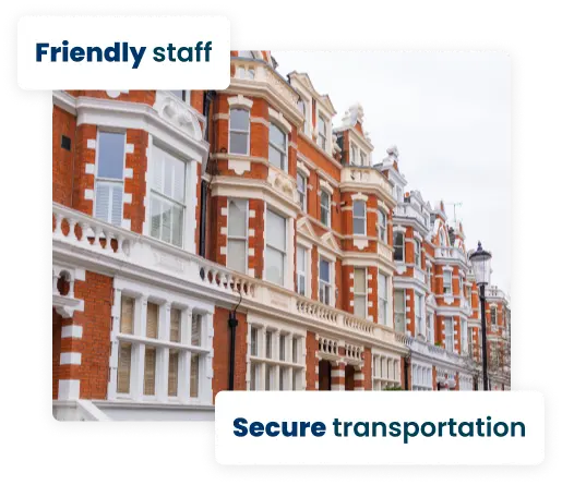 An image of South London which we operate our professional removal service